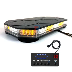 42 LED 42W High Intensity Emergency Hazard Warning 14 Inch Mini Bar Strobe Light IP65 Waterproof CE Certified Universal Voltage