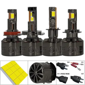 420 Watts H11 Led Headlight Bulb 6500k H8 H9 H7 Car Headlights High Power HB3 9005 9006 HB4 H1 H3 H4 880 Led Light