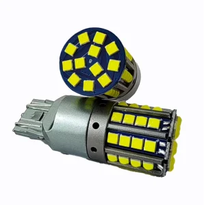 44 SMD 3030 12V Car Led Light BA15S 1156 1157 Red Orange White W21 10w W21w 7443 7440 T20 Turn signal Lights Bulbs