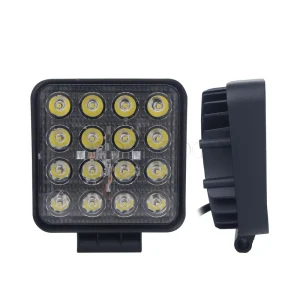 45MM 16 LEDs Car LED Work Light 13W LED Driving Work Light LED Pods Light for Vehicles Truck Tractor Head Lamp