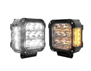 45W LED Driving Light 4X4 Offroad Work Truck Lamp White DRL IP69 Waterproof Universal Fitment