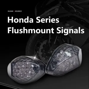 46.1g Lightweight Flush Mount LED Turn Signals Indicator Fit for Honda Naked & Sport Bikes