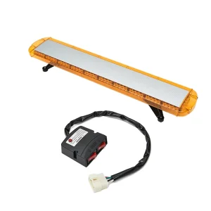 47 Inches 120CM 88W Aluminium LED Strobe Warning Light Bar Red Blue Flashing for Truck Car Rooftop 12V 24V