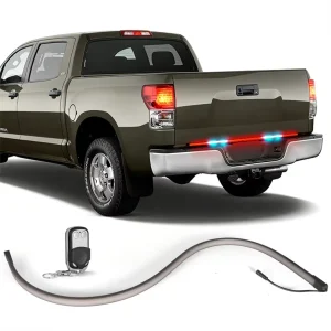 48 Inch Flexible Multi Function Waterproof Led Tailgate Strobing Light Bar for 20 26 Jeep Gladiator JT Santa Cruz