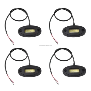 48 Led Rock Light DC12V Led Light Pod Pure White Underglow Tuning Light for Cars Offroad ATV UTV