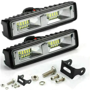 48W 12V 16 LED Work Light Spot Beam Bar Car SUV Off Road Driving Fog Lamp
