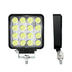 48W LED Working Lights 4 Inch LED Off Road Lights LED 4×4 for Truck Offroad Tractor Excavator LED Lights for Motorcycles