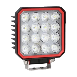48W Square Vehicle LED Work Light Lamp E MARK Approved 48W Car Led Work Lamp Flood and Spot Work Led Light IP67