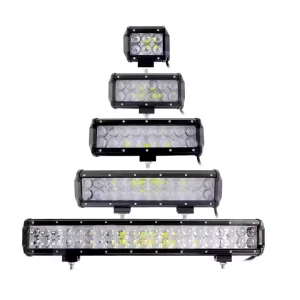 4D 4″ 7″ 9″ 12″ 15″ 20″ LED Work Light Bar Wrangler for 5000 Lumens 9 36V for Cars Tractors Boats Trucks SUVs ATVs Spot Beam