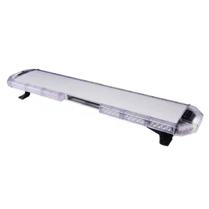 4FT Roof Mounted Emergency Light Bar 82 LED Strobe Warning Light with Built in Speaker