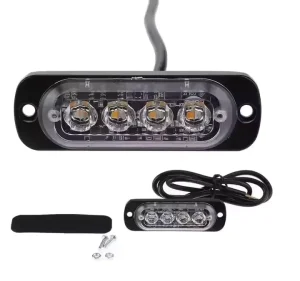 4LED Car Truck Strobe Flash Luces De Para Carros Led Car Emergency Light LED Head Lights