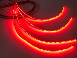4PCS 24Inch LED Strip Lights Rear Light Brake Light Turn Signal APP Control