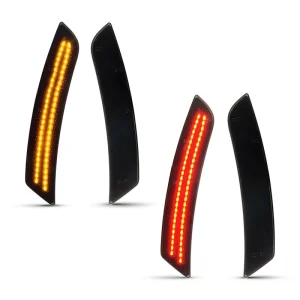 4PCS Automotive Car Rear Bumper LED Side Marker Lights for Chevrolet Camaro Cadillac CTS ATS Light