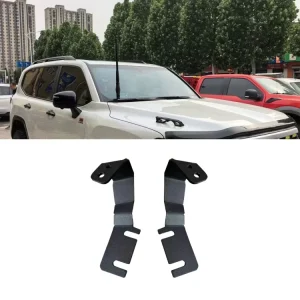 4X4 Accessories LED Light Stand Mount A-pillar Light Bracket for Toyota LC300