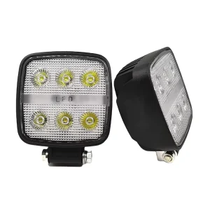4inch 30w Dual Color Flood Led Work Light Strobe Car Light Bar Flashing Auto Fog Light Off Road Work Lamp for Truck 4wd Atv