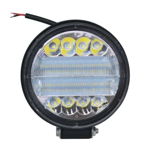 4inch 6000K White 72W 3030 24LED Aluminum 24SMD Round Work Light Car LED Work Lights Auto Exterior Lighting Offroad Work Light