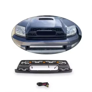 4×4 Auto Tuning Accessories Front Bumper Grille With LED Light for Toyota 4runner Car Grille