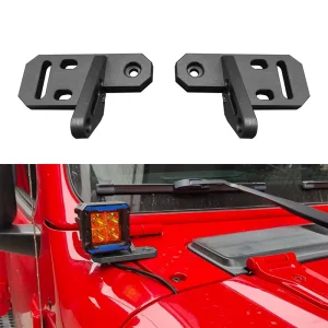 4×4 Off road Exterior Accessories Aluminum Alloy A pillar Holder Mounting Light Bracket for Jeep Wrangler JL