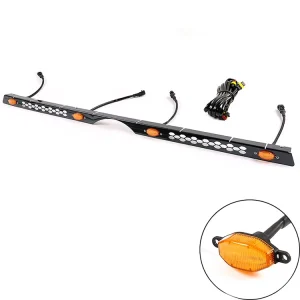 4×4 Offroad Yellow Vehicle Warning Light LED Lights in the Grill for GWM UTE Cannon L X POER PAO Other Exterior Accessories
