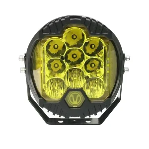 5/7/9 Inch LED Work Light Bar Round Spot Light 6000K Super Bright Daylight White Yellow Waterproof for Car Offroad