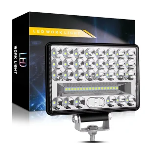 5 Inch 144W LED Work Bar Spot Light Truck Offroad Tractor SUV ATV 4×4 Auto Exterior Lighting 12V 24V CE Certified