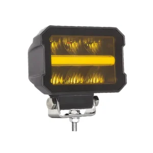 5 Inch 30W Dual Color DRL E-mark ECE R112 R7 R65 R10 4X4 Car Spotlight Amber LED Work Light With DRL and Breather