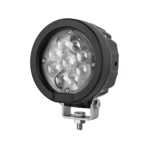 5 Inch 45W 3600LM 9-32V E-Mark LED Work Lights 360° Swivel Mount Bracket Glass Lens 7° Blue Spot Light for Sprayer