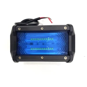 5 Inch 72W Double Row Blue Screen LED Work Light Bar Off Road Driving for UTV ATV Truck Boat Auto Exterior Luz De Trabajo Led