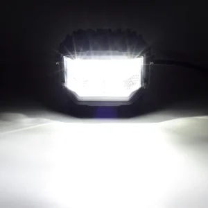 5 Inch 80W LED Light Bar Off Road Spot Flood LED Work Light for Truck Car Boat Tractor ATV Headlights 6000K