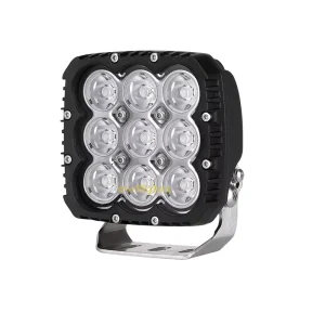 5 Inch 90W LED Work Light Effective 8100lm IP68 Waterproof Rectangle Spot Offroad Driving Auto Exterior Lighting