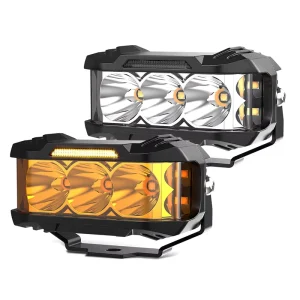 5 Inch Automotive Off Road A Pillar SUV Spotlights Car LED Work Lights for Universal Car Exterior Lamps