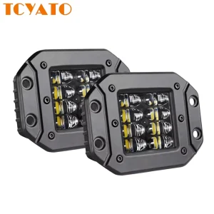 5 Inch Embedded LED Offroad Work Light Spot Light Super Bright Fog Lamp for Wrangler Truck