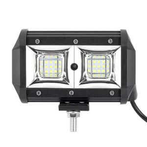 5 Inch Work Lights 18 LEDs White Car Headlight LED Auxiliary Light for Offroad Truck