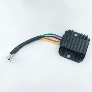 5 Wire Rectifier Aluminum Motorcycle Stabilizer Single Battery Voltage Regulator for 125CC 150CC