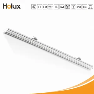 5 Year Warranty Commercial 30W 43W 58W 180 Lm W 2KV Surge Rapid Installation Lifespan DALI IK08 Modular T5 T8 LED Linear Light