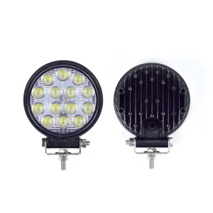 5 inch Round LED Spot Light Ultra Bright 12V 24V Headlight Fog Lamp Reversing Lamp Driving Work Light for Motorcycle Cars Truck