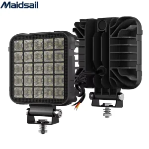 5 inch square LED work light floodlight truck ATV UTV off-road auxiliary light