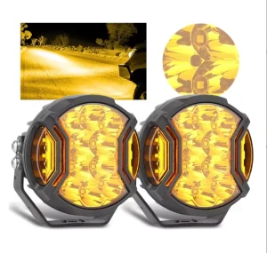 5 white Amber Off road 4×4 Led Drive Light Manufacturer 12V 24V Automotive Led Work Light for Truck ATV UTV
