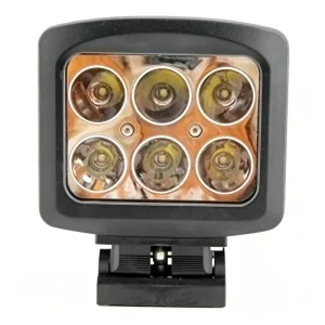 5.3Inch 60W Rectangle LED Work Light IP68 Waterproof 12-48V 4320lm Auxiliary Driving Lamp for Offroad Car Truck Forklift
