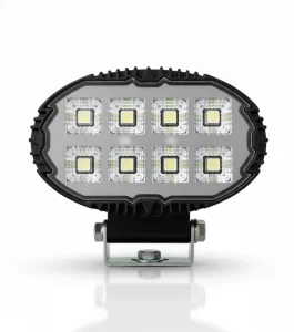 5.5” 8 LEDs Work Light Modified Car LED Floodlight LED Daytime Running Lights White Car Light for Car SUV ATV Truck