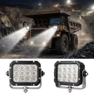 50G Shockproof 9 32V DC Flood Spot Beam LED Work Light Heavy Duty