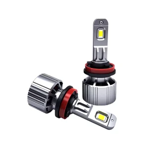 50W 6000K LED Headlight H11 IP67 Waterproof Universal Fitment with Blue Light 12V Car Bulbs