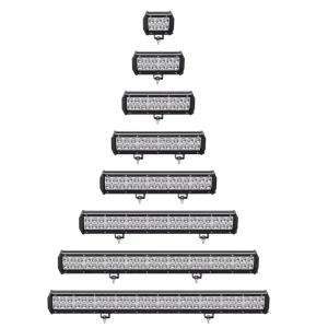 50inch 324W Dual Row LED Light Bar Spot Flood Combo Offroad Lights IP67 Waterproof Diecast Aluminum Housing 6000 Lumens
