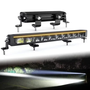 52” Slim LED Work Light Bar for Off Road Trucks UTV with DRL IP68 Waterproof 169W High Power