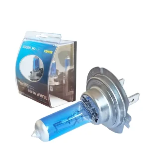 5500K H7 12V55W PK22D Halogen Automotive Bulbs for Low Beam Headlights