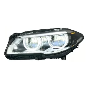 55W 12V LED Angel Eye Headlight Assembly Upgrade Kit for 5 Series F10/F18 Direct Fit Replacement