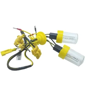 55W HID Xenon Conversion Kit H7 6000K Bulb with Built-in Ballast High-Intensity Upgrade for Halogen Headlights