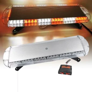 56 LED High Intensity Emergency Warning Strobe Light Bar 6000 Lumens 12V Roof Top Beacon CE/FCC Certified for