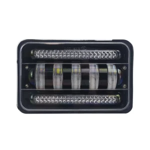5Inch Square LED Head Lamp 12V 24V Working Driving Lights Headlight DRL Daytime Running Light 30W for Car Truck