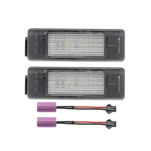 5x Brighter LED License Number Register Plate Light for Mercedes Benz Nissan Citroen Peugeot Fiat VW
